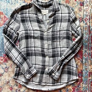 CURRENT/ELLIOT Plaid Button Down Shirt